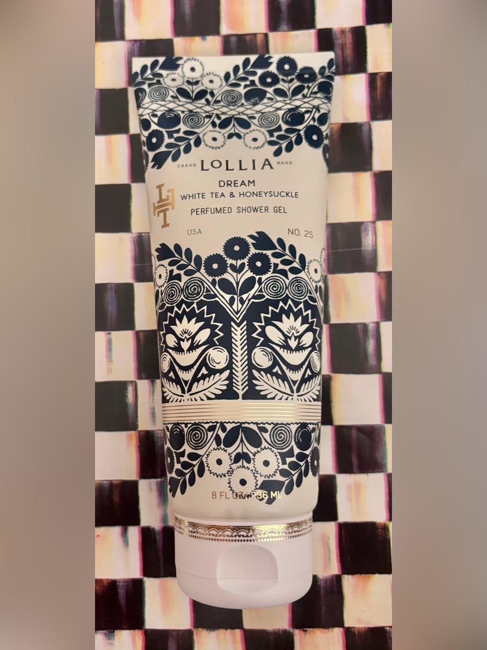 Lolli Dream White Tea & Honeysuckle Perfumed Shower Gel -Hydrating Body Wash: